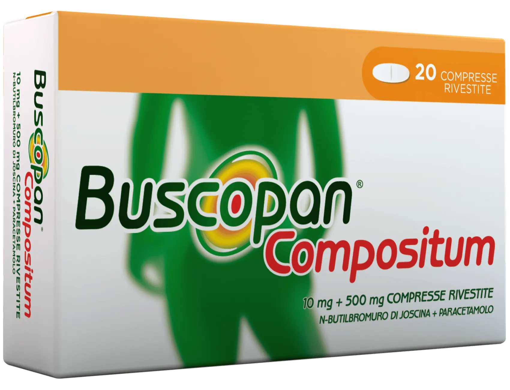 buscopan Compositum® compresse  contro i dolori forti del tratto gastro-intestinale